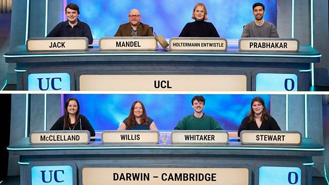 University Challenge S54E27 UCL v Darwin College, Cambridge