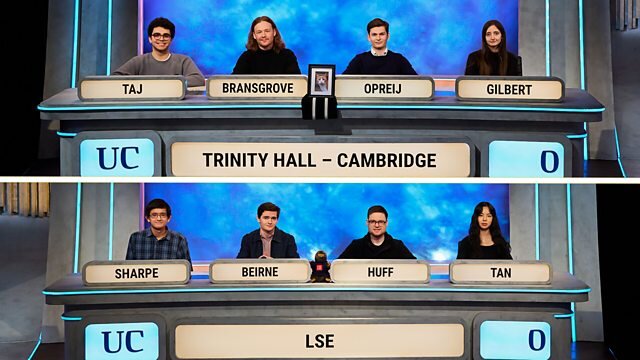 University Challenge S55E10 Trinity Hall, Cambridge v LSE