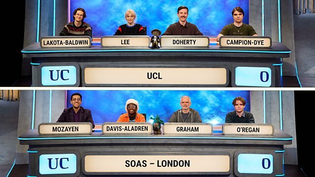 University Challenge S55E2 UCL v SOAS