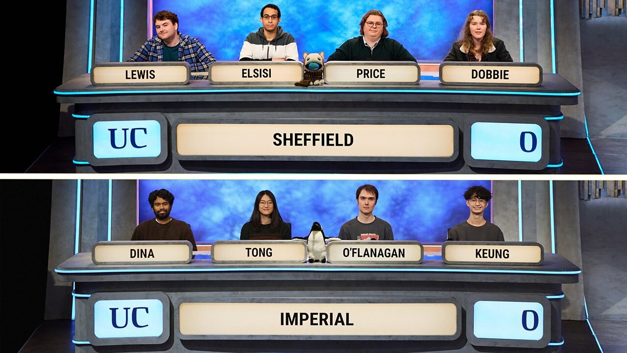 University Challenge S55E31 Sheffield v Imperial