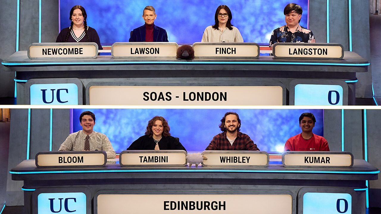 University Challenge S56E14 SOAS v Edinburgh