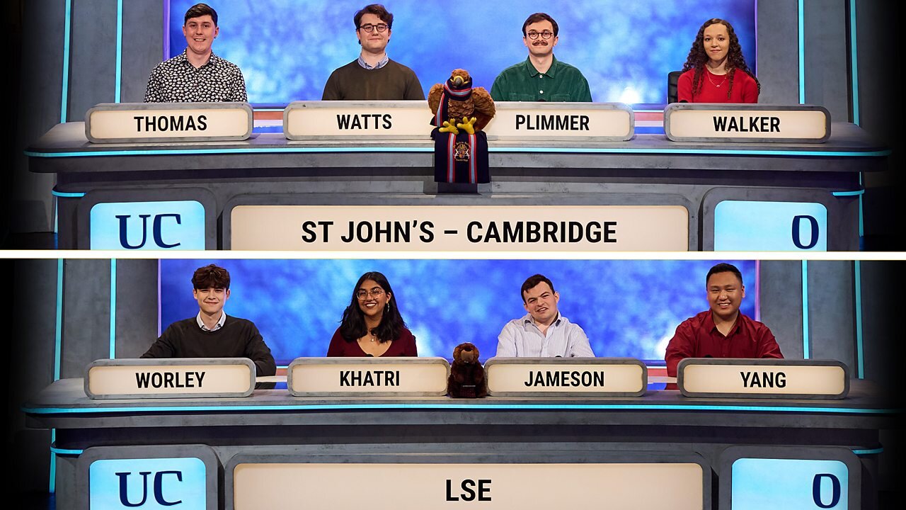 University Challenge S56E15 St John's, Cambridge v LSE