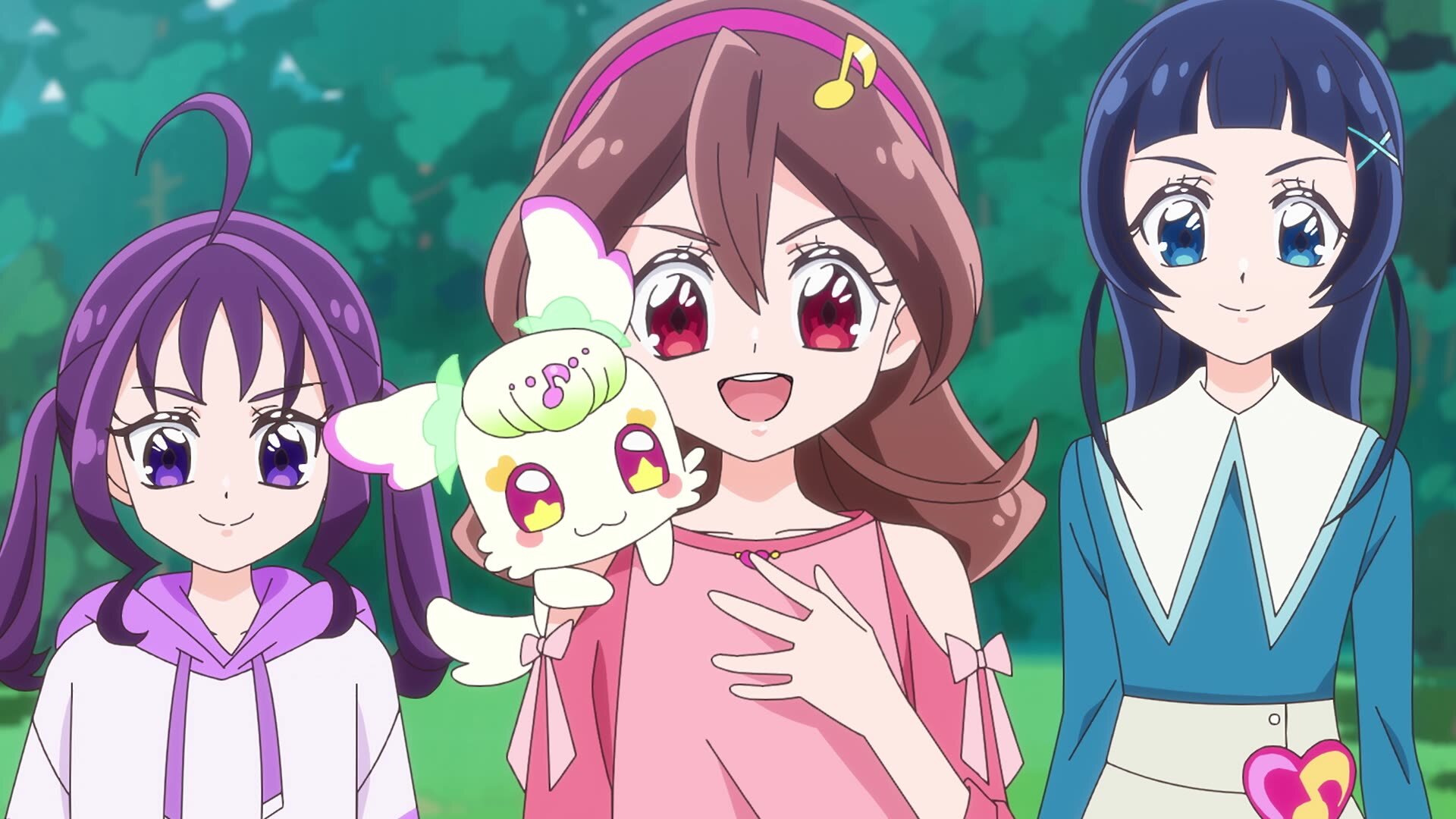 You and Idol Precure S1E12 Purirun's Fan, Meroron is Here!