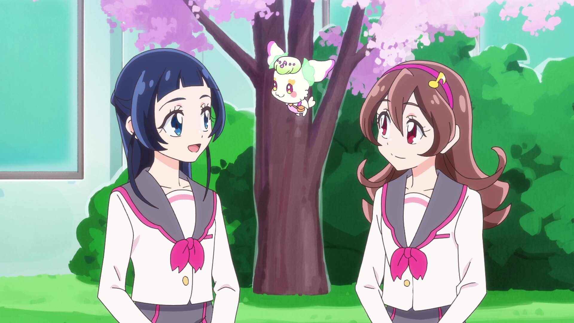 You and Idol Precure S1E3 Have Courage! Cure Wink Debuts